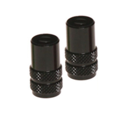 Capuchons de valve RFX Sport Series avec clé de valve 2pcs - noir