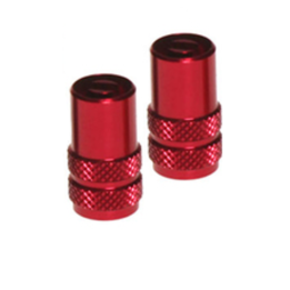 Capuchons de valve RFX Sport Series avec clé de valve 2pcs - rouge