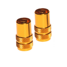 Capuchons de valve RFX Sport Series avec clé de valve 2pcs - doré