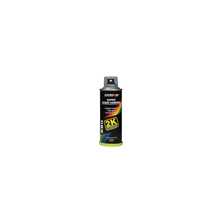 Vernis 2K MOTIP super transparent - spray 160ml | Oxmoto