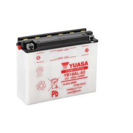 Batterie YUASA conventionnelle sans pack acide - YB16AL-A2