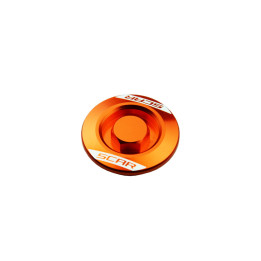 Bouchons carter moteur latéraux Scar orange | Oxmoto
