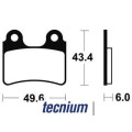 Plaquettes de frein Tecnium route organique - MA302 | Oxmoto
