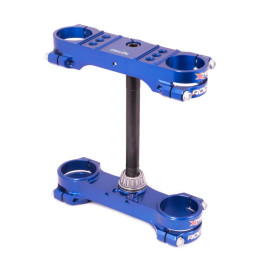 Té de fourche X Trig ROCS Tech Offset 14mm PHDS bleu KTM SX85