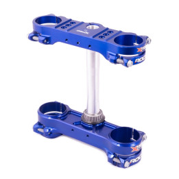 Té de fourche X Trig ROCS Tech bleu Husqvarna TC/TE/FE 125