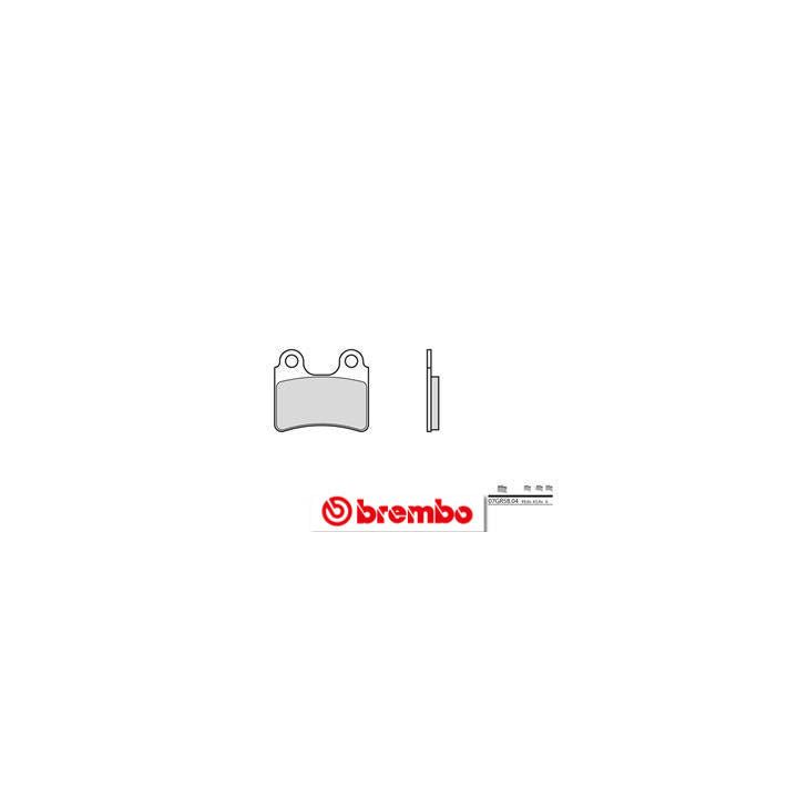 Plaquettes de frein Brembo route carbone céramique - 07GR5804
