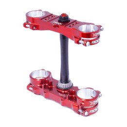 Té de fourche X Trig ROCS Pro Supermotard Offset Ø14-16mm Xtring marron Yamaha YZ250F/450F
