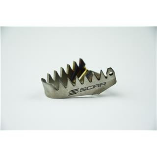 Embout de pédale de frein Scar titane | Oxmoto