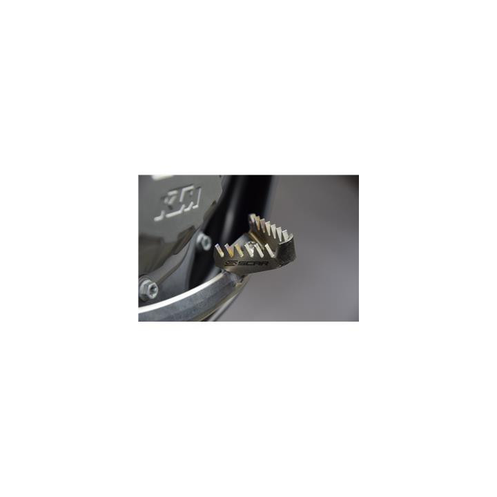 Embout de pédale de frein Scar titane | Oxmoto