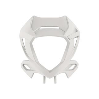 Plaque phare Polisport blanc Beta | Oxmoto