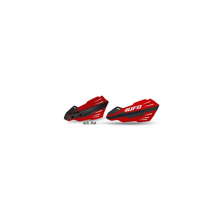 Protège-mains UFO Gas Gas ventilés blanc | Oxmoto