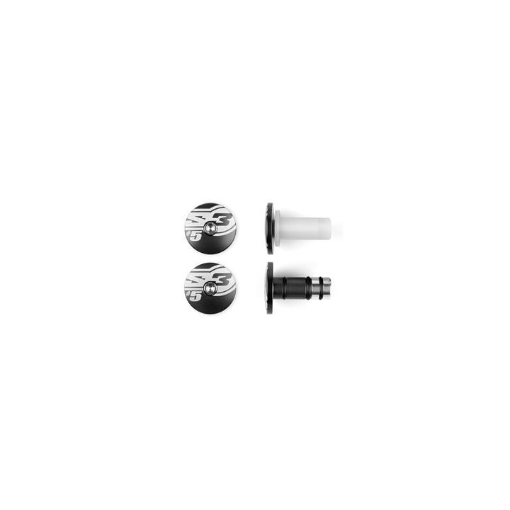 Embouts de guidons s3 end 5 ø14mm noir | Oxmoto