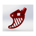 Protège-disque Scar arrière rouge SRDG700 | Oxmoto