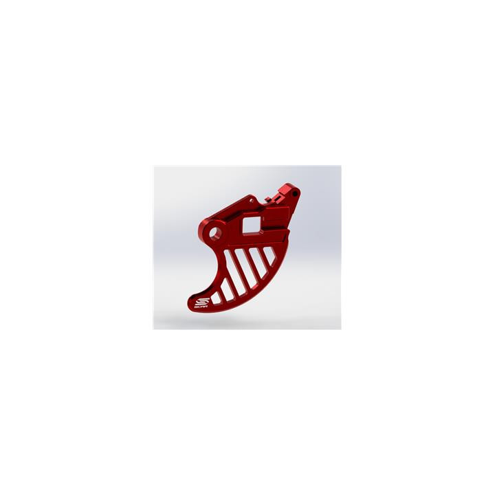 Protège-disque Scar arrière rouge SRDG700 | Oxmoto