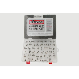 Coffret de pastilles de soupapes HOT CAMS Ø7,48x1,20 à Ø7,48x3,50mm (chaques tailles x3)