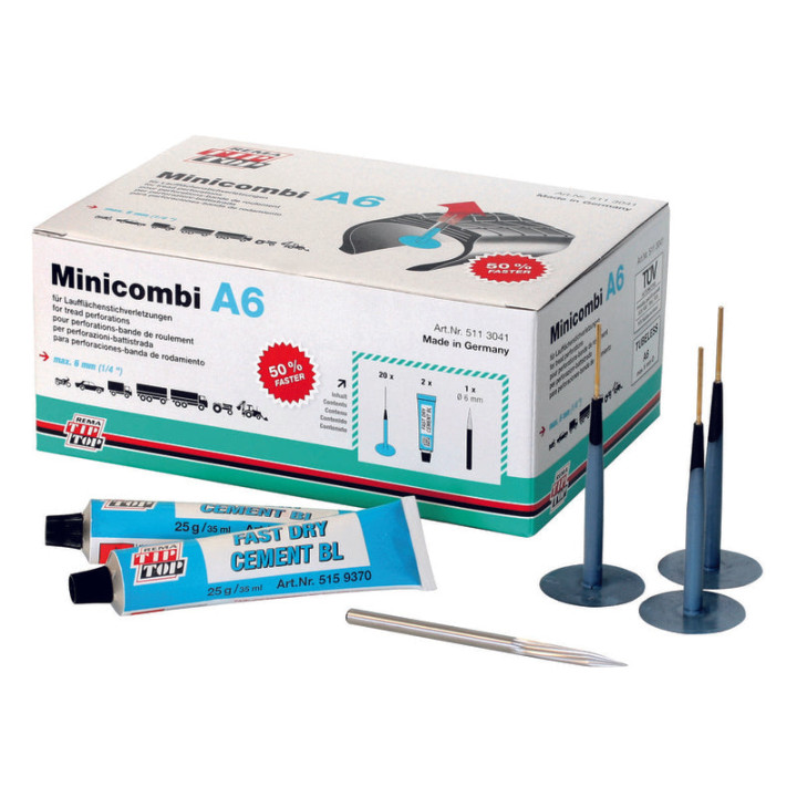 Kit de réparation rema tip top type "champignon" ø6mm