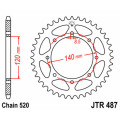 Couronne jt sprockets acier standard 487 - 520 - 46 dents