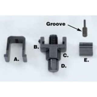 Support butée pour rive/dérive chaine D I D pro | Oxmoto