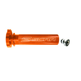 Barillet de gaz Scar alu + roulement orange | Oxmoto