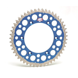 Couronne Renthal twinring alu ultra-light anti-boue anodisé dur 1500 - 520 - 50 dents