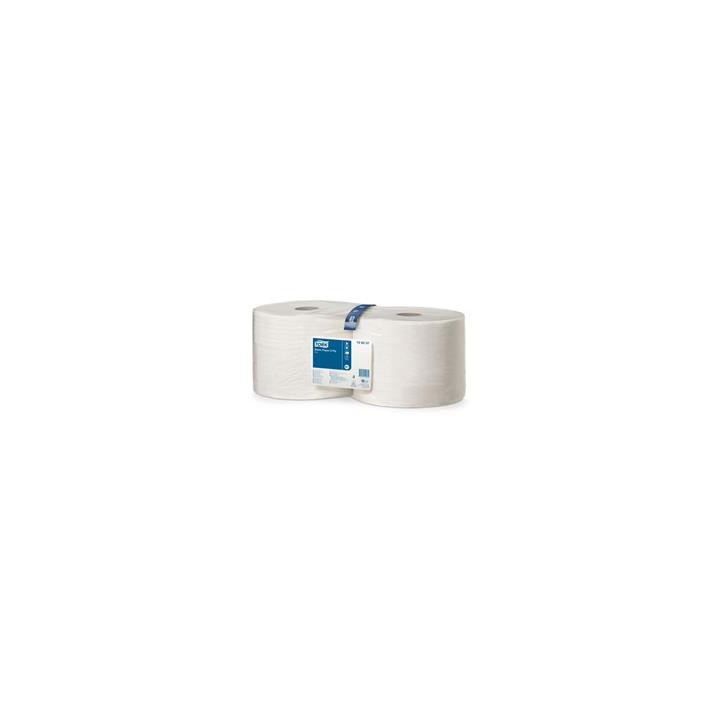 Bobine d'essuyage TORK 2 x 1000 feuilles blanc | Oxmoto