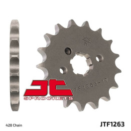Kit chaîne JT 428HDR 16/50 renforcée - couronne standard