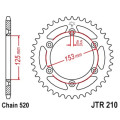 Couronne jt sprockets acier standard 210 - 520 - 49 dents