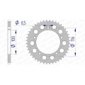 Couronne AFAM alu 17100420 - 44 dents | Oxmoto