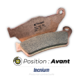 Plaquettes de frein Tecnium MX/Quad métal fritté - MO171
