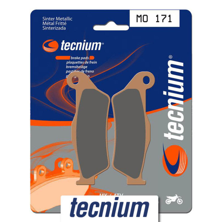 Plaquettes de frein Tecnium MX/Quad métal fritté - MO171