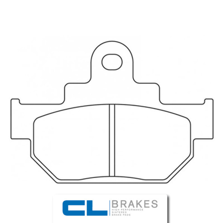 Plaquettes de frein avant cl brakes off-road métal fritté - 2387x59