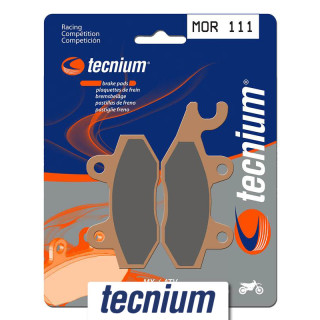 Plaquettes de frein Tecnium Racing MX/Quad métal fritté - MOR111