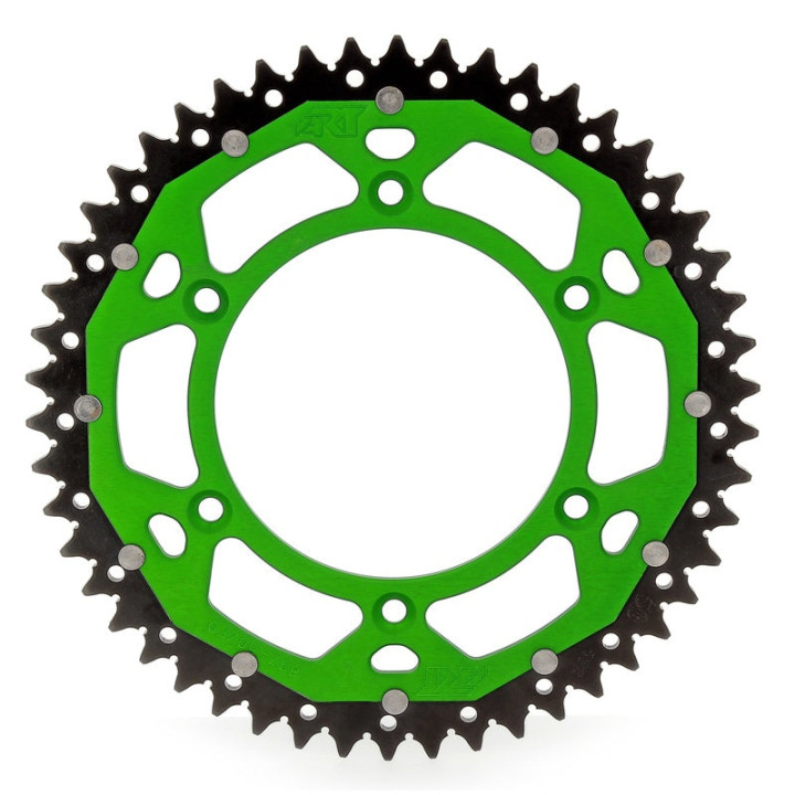 Couronne ART dual-components alu/acier ultra-light anti-boue 460 - 520 - 48 dents 1075653005