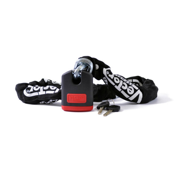 Chaîne antivol Vector pro chain ø9,5mm/1,50m | Oxmoto