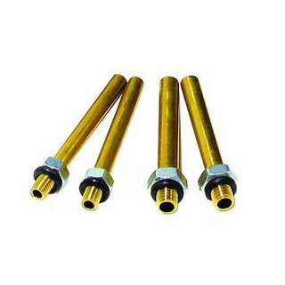 Kit adaptateurs laiton MOTION PRO court Ø6mm | Oxmoto