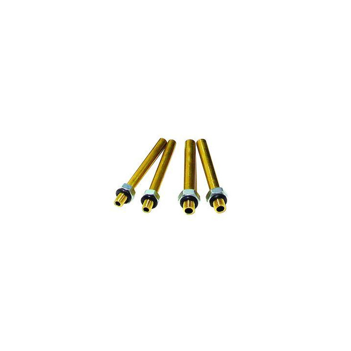 Kit adaptateurs laiton MOTION PRO court Ø6mm | Oxmoto