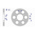 Couronne AFAM alu ultra-light anodisé dur 13208 - 428 - 51 dents
