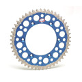 Couronne Renthal twinring alu ultra-light anti-boue anodisé dur 1500 - 520 - 49 dents