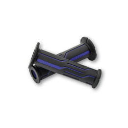 DAYTONA Grips GGD-LINE, Blue, 7/8, Open End | Oxmoto