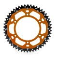 Couronne ART dual-components alu/acier ultra-light anti-boue 895 - 428 - 49 dents 1075658004