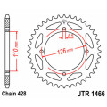 Couronne jt sprockets acier standard 1466 - 428 - 47 dents