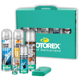 Kit de nettoyage, entretien et lubrification Motorex X Ride N' Shine