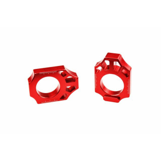 Tendeur de chaîne Scar rouge Honda | Oxmoto