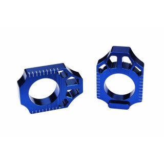 Tendeur de chaîne Scar bleu Yamaha yz125/250 | Oxmoto