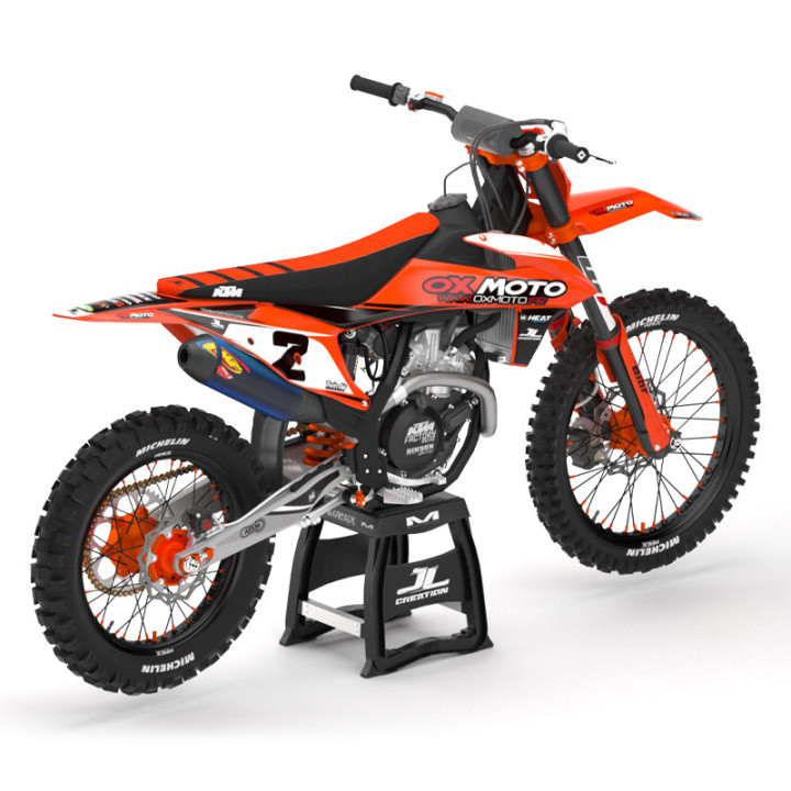 Kit déco Oxmoto track personnalisé - KTM | Oxmoto