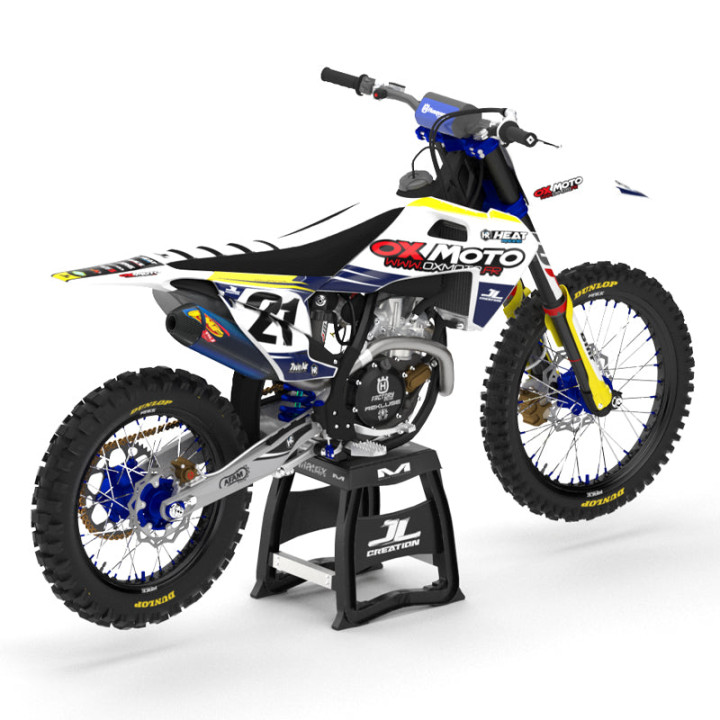 Kit déco Oxmoto track personnalisé - Husqvarna | Oxmoto