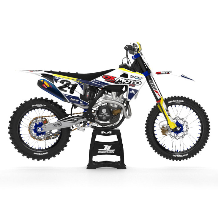 Kit déco Oxmoto track personnalisé - Husqvarna | Oxmoto