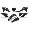Kit plastiques UFO noir - Gas Gas | Oxmoto