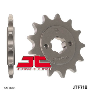 Pignon jt sprockets acier standard 718 - 520 - 12 dents