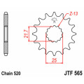 Pignon jt sprockets acier standard 565 - 520 - 15 dents